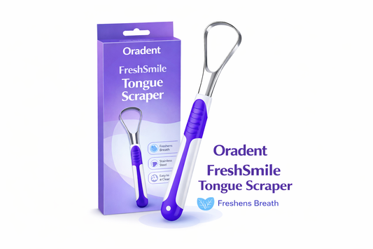 Oradent™ FreshSmile Tongue Scraper